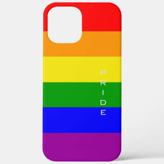 ゲイプライドカラーズレインボーフラグプライド Case-Mate iPhoneケース (裏面)