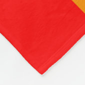 ゲイプライドカラーズレインボー国旗 フリースブランケット (角)