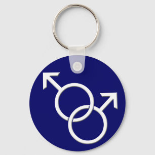 ゲイプライドキーチェーンレインボーラブキーチェーンLGBTギフト キーホルダー