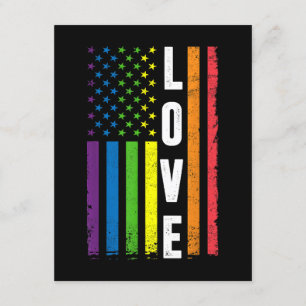 ゲイプライドギフトメンズLGBTレインボーフラグゲイロ エンクロージャーカード