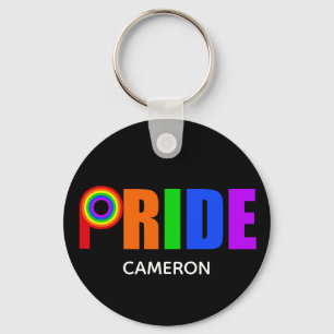 ゲイプライドクールパーソナライズされたLGBTQ キーホルダー