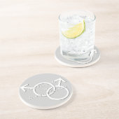 ゲイプライドコースターカスタムゲイプライド飲み物用コースター コースター (側面)