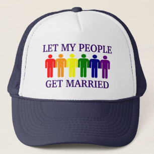 ゲイプライドサポートゲイの結婚 キャップ
