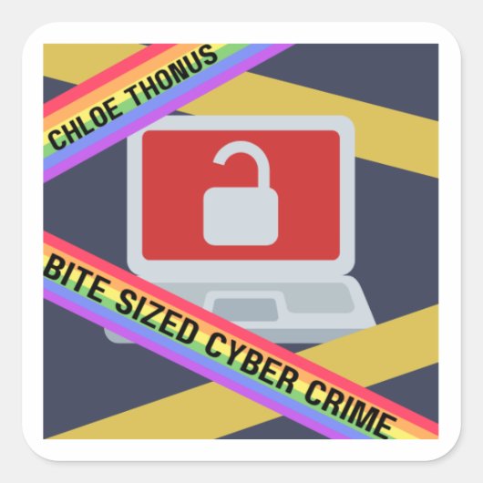 ゲイプライドシール スクエアシール (正面)