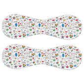 ゲイプライドドードルパターン ソフトボール (パネル)