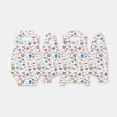 ゲイプライドドードルパターン フェイバーボックス (折り畳みなし)