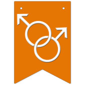 ゲイプライドバンティング旗虹の愛旗 バンティングフラッグ (第2の旗)