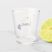 ゲイプライドホーム|ハワイ ショットグラス (裏面)