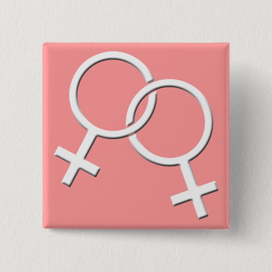 ゲイプライドボッタンズ同性愛のレインボーブラブボタン 缶バッジ (正面)