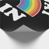 ゲイプライドメンズLgbtレインボーサウンドゲイIm ラッピングペーパー (角)