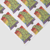 ゲイプライドレインボークリスマスツリー 薄葉紙 (詳細)