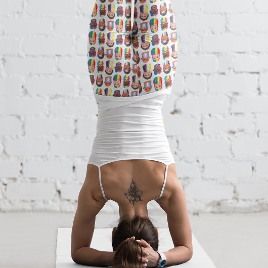 ゲイプライドレインボージェンダーの国旗の男性 レギンス