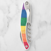 ゲイプライドレインボー国旗 ソムリエナイフ (裏面)