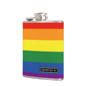 ゲイプライドレインボー国旗 フラスク (左)