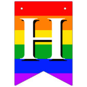 ゲイプライドレインボー結婚ズ バンティングフラッグ (第2の旗)