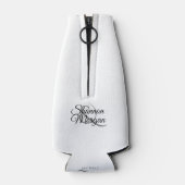 ゲイプライドレインボー結婚フラッグボトルクール ボトルクーラー (裏面)