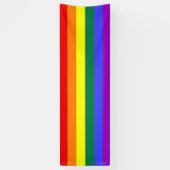 ゲイプライドレインボー 横断幕 (縦)