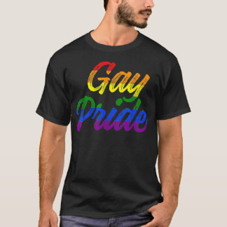 ゲイプライド同性愛バイセクシャル認識度LGBTQトラン Tシャツ