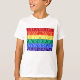ゲイプライド国旗レインボー旗LGBTQ愛は愛 Tシャツ