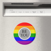 ゲイプライド国旗 マグネット (インサイチュ (食洗機))