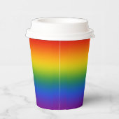 ゲイプライド国旗 紙コップ (右)