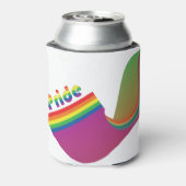 ゲイプライド国旗 缶クーラー (缶裏面)