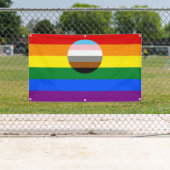 ゲイプライド州旗 横断幕 (インサイチュ)