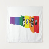 ゲイプライド州|バーモント タペストリー (正面(横))