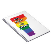 ゲイプライド州 |バーモント ノートブック (右側)