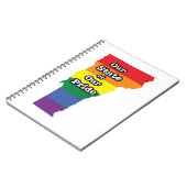 ゲイプライド州 |バーモント ノートブック (左側)