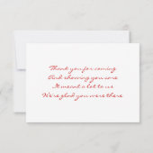 ゲイプライド結婚サンキューカード サンキューカード (裏面)