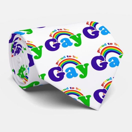 ゲイプライド誇りを持ったと権利のゲイ ネクタイ (ロール)