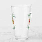 ゲイプライド アイルランド カナダ国旗 シャムロック パーソナライズ タンブラーグラス (左)