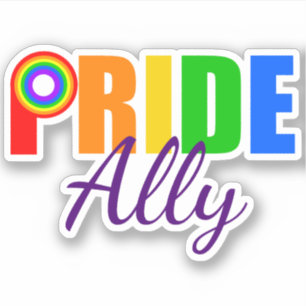 ゲイプライド・アリーLGBTQレインボー・アライアンス シール