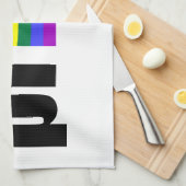 ゲイプライド キッチンタオル (四つ折り)