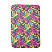 ゲイプライド·ジェンダー·ネオン·パターン バスマット (正面縦)