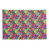 ゲイプライド·ジェンダー·ネオン·パターン 枕カバー (裏面-右)