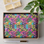 ゲイプライド·ジェンダー·ネオン·パターン 薄葉紙 (ギフト)