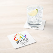 ゲイプライド スクエアペーパーコースター (インサイチュ)