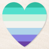 ゲイプライド ペーパーコースター (正面)