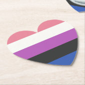 ゲイプライド ペーパーコースター (アングル)
