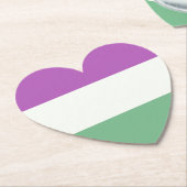 ゲイプライド ペーパーコースター (アングル)