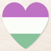 ゲイプライド ペーパーコースター (正面)