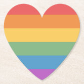 ゲイプライド ペーパーコースター (正面)