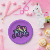 ゲイプライド ペーパープレート (パーティー)