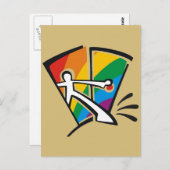 ゲイプライド ポストカード (正面/裏面)