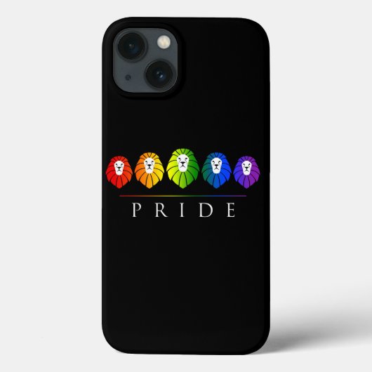 ゲイプライド・ライオン - LGBT Case-Mate iPhoneケース (裏面)