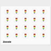 ゲイプライド ラウンドシール (シート)