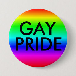 ゲイ'プライド"レインボーカラーボタン 缶バッジ