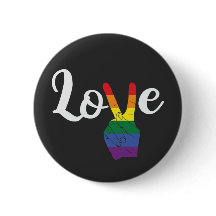 ゲイプライド-レインボーピースサインラブ